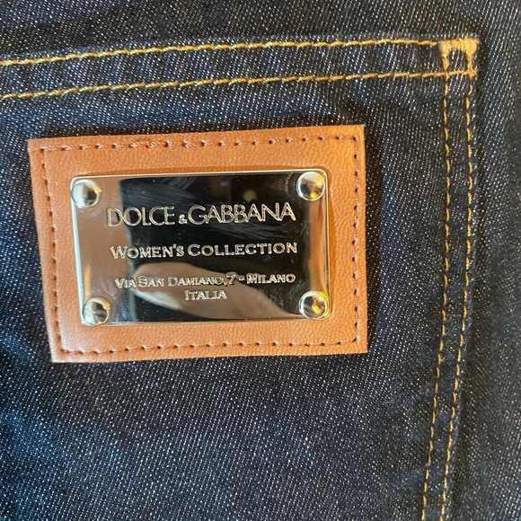Dolce & Gabbana women's denim jeans- size 40 (EUR), approx size 12 (US)- NWT - Picture 4 of 9